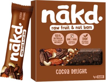 nākd. - Raw Fruit & Nut Bar Cocoa Delight 105g